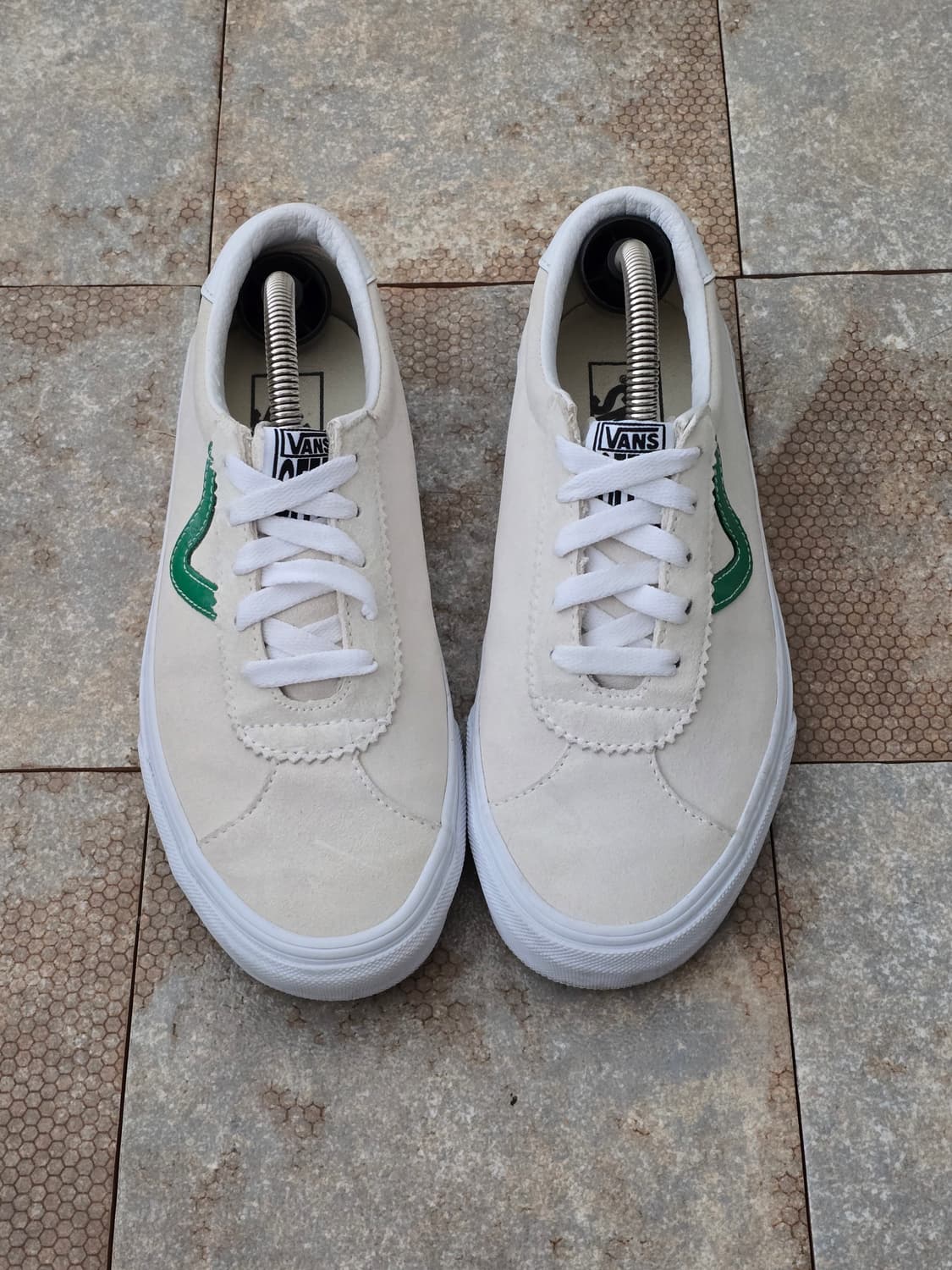 (245)반스 스포츠 스웨이드 마쉬멜로우 그린 상품이미지2