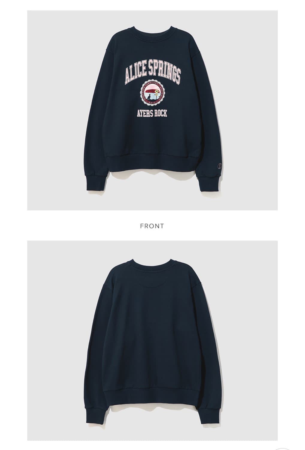 (새상품) and you 앤유 스웻셔츠 맨투맨 상품이미지4