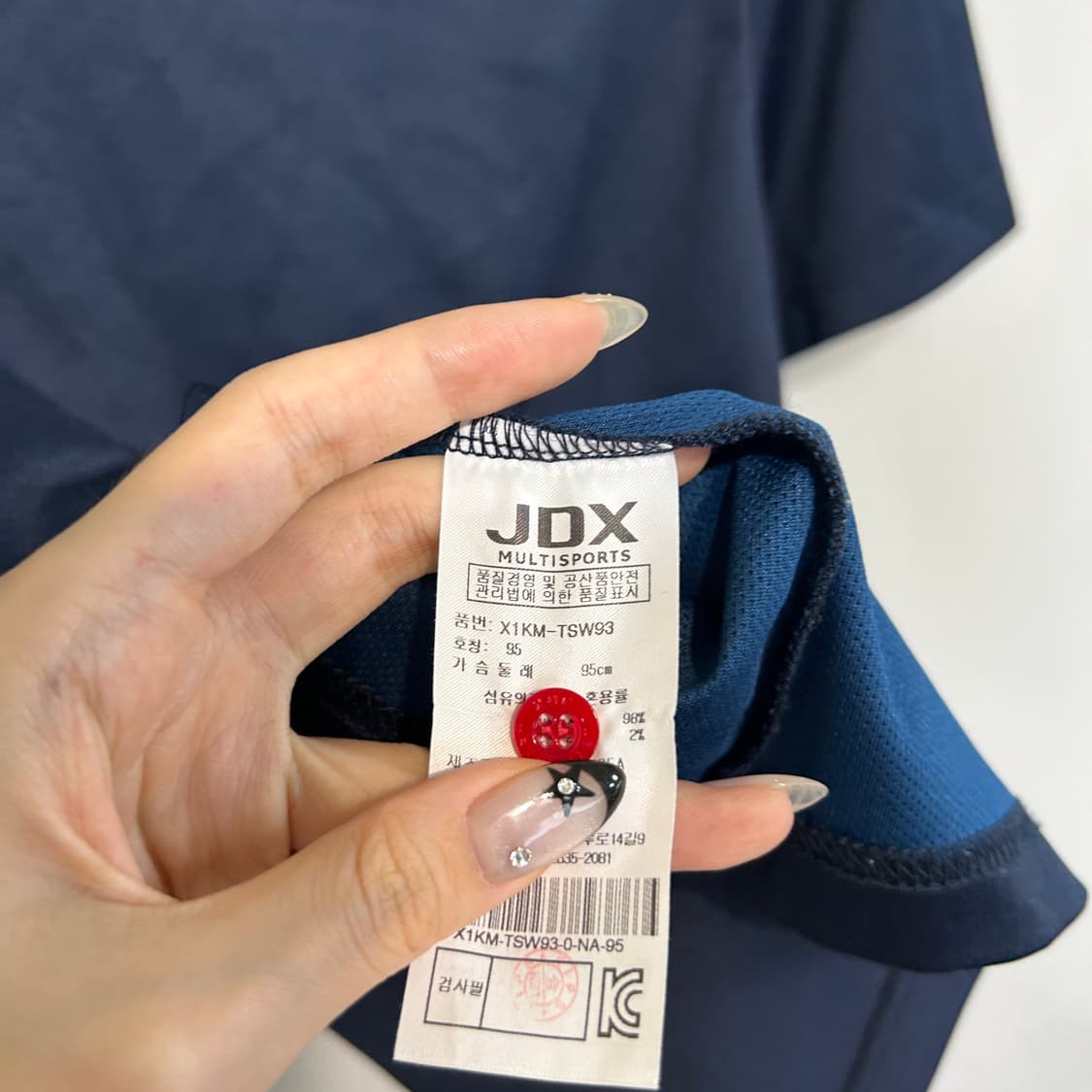 JDX 여성 골프 반팔 티셔츠 95 상품이미지3