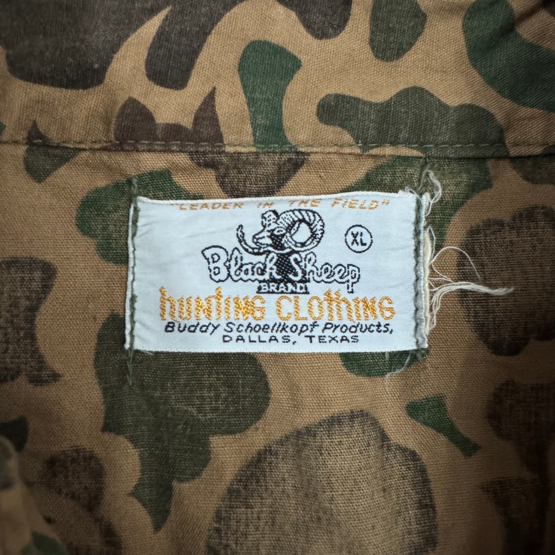 빈티지 70s 덕카모 헌팅 자켓 Duck Camo Jacket 상품이미지5