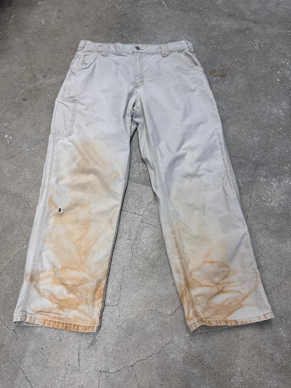 00’s 칼하트덩가리핏 워크팬츠 TAN 상품이미지1