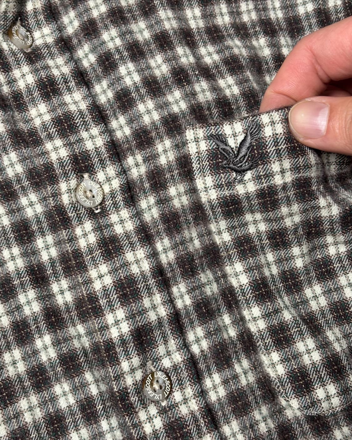 일본빈티지 Lyle & Scott 체크 셔츠 상품이미지4