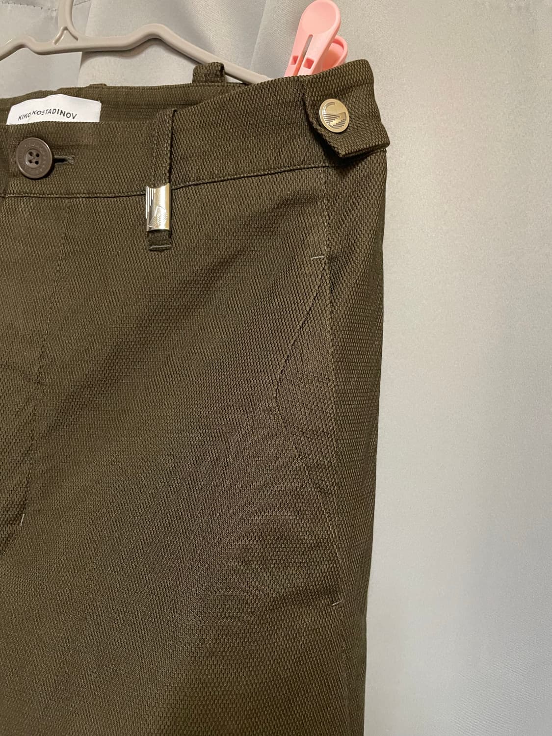 키코 코스타디노브 itten trouser 브라운 46 상품이미지3