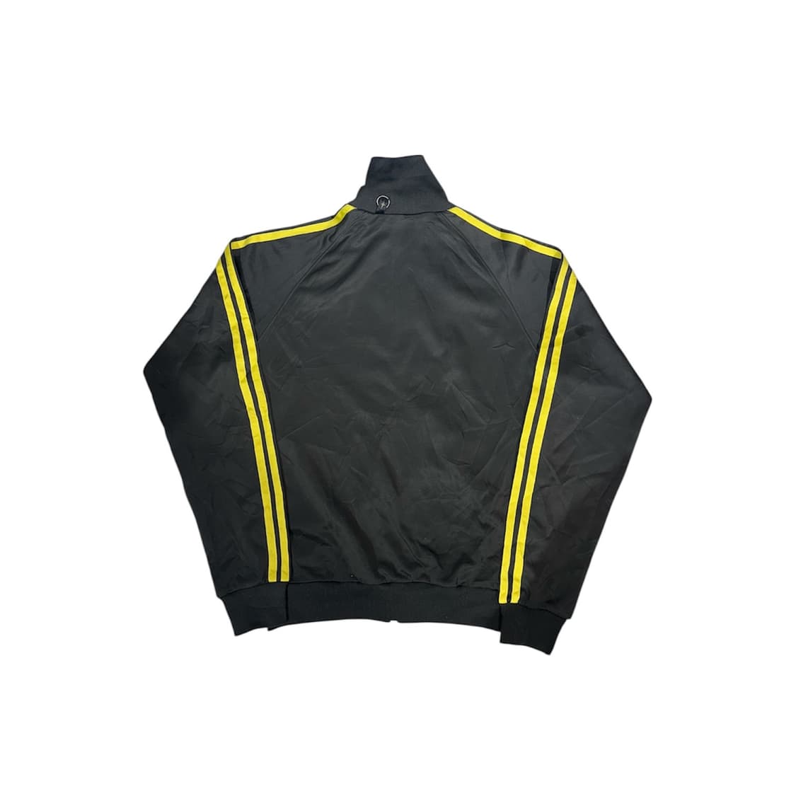00s 아디다스 차콜 옐로우 삼선 프린팅 오버핏 트랙탑 져지 M 상품이미지6