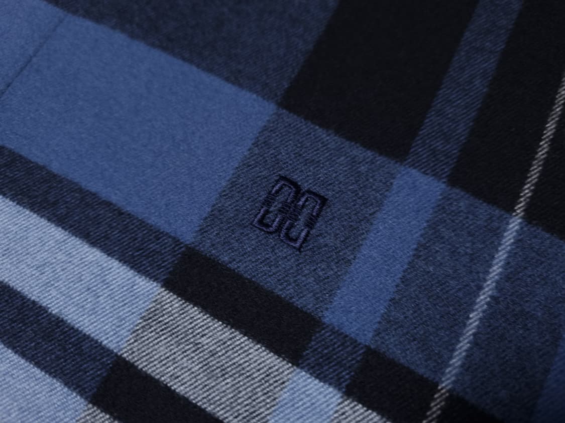 [무료배송][105]닥스 남성용 간절기 체크 셔츠 남방 상품이미지4