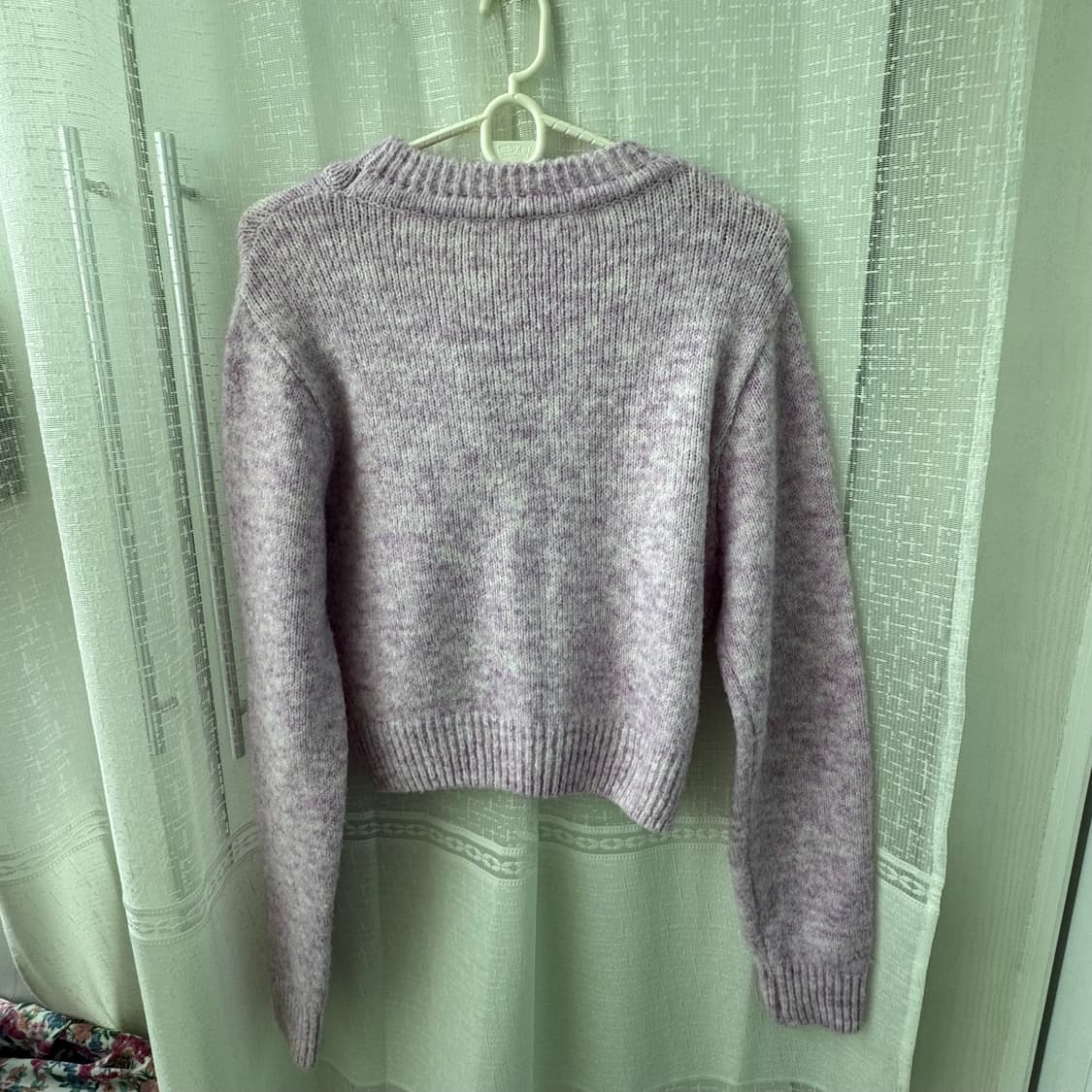 라벤더 색감 예쁜 니트 가디건 상품이미지6