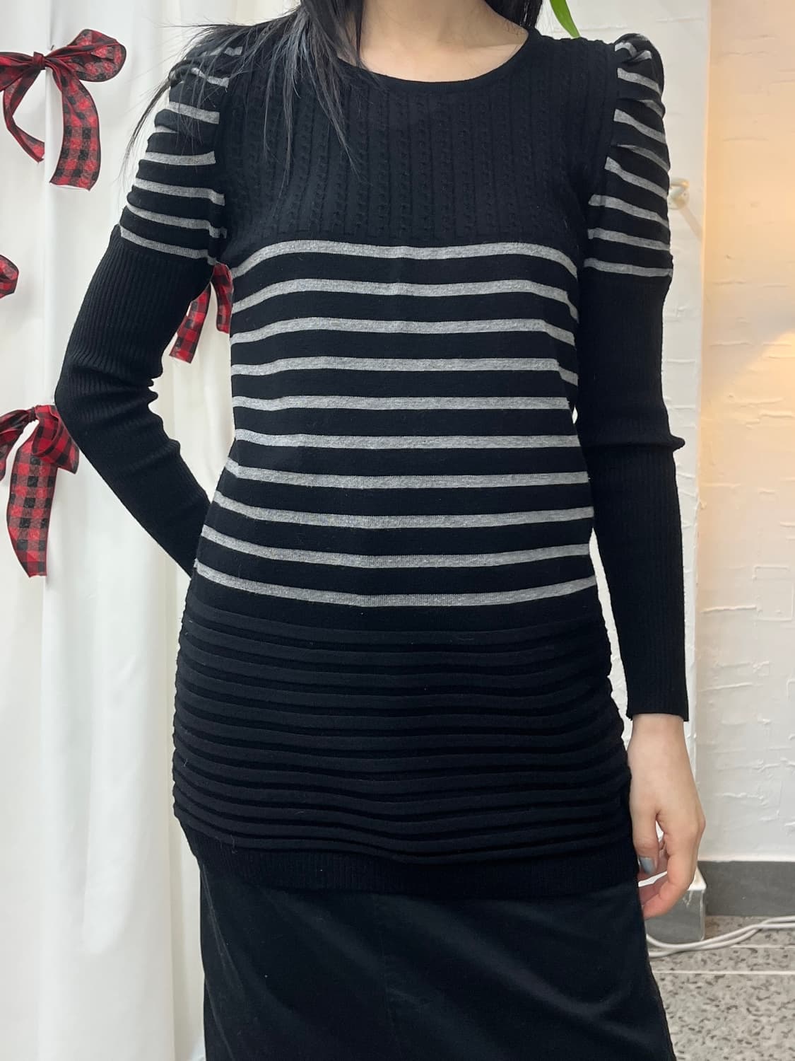 soft puff stripe knit 상품이미지6
