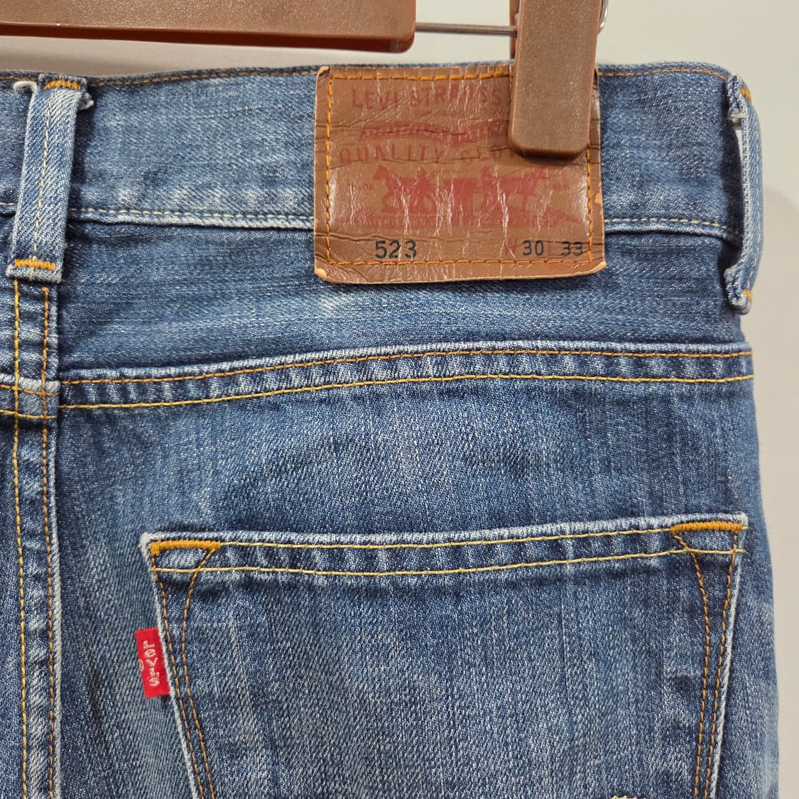 리바이스 523 중청 데님팬츠 30/33 상품이미지4