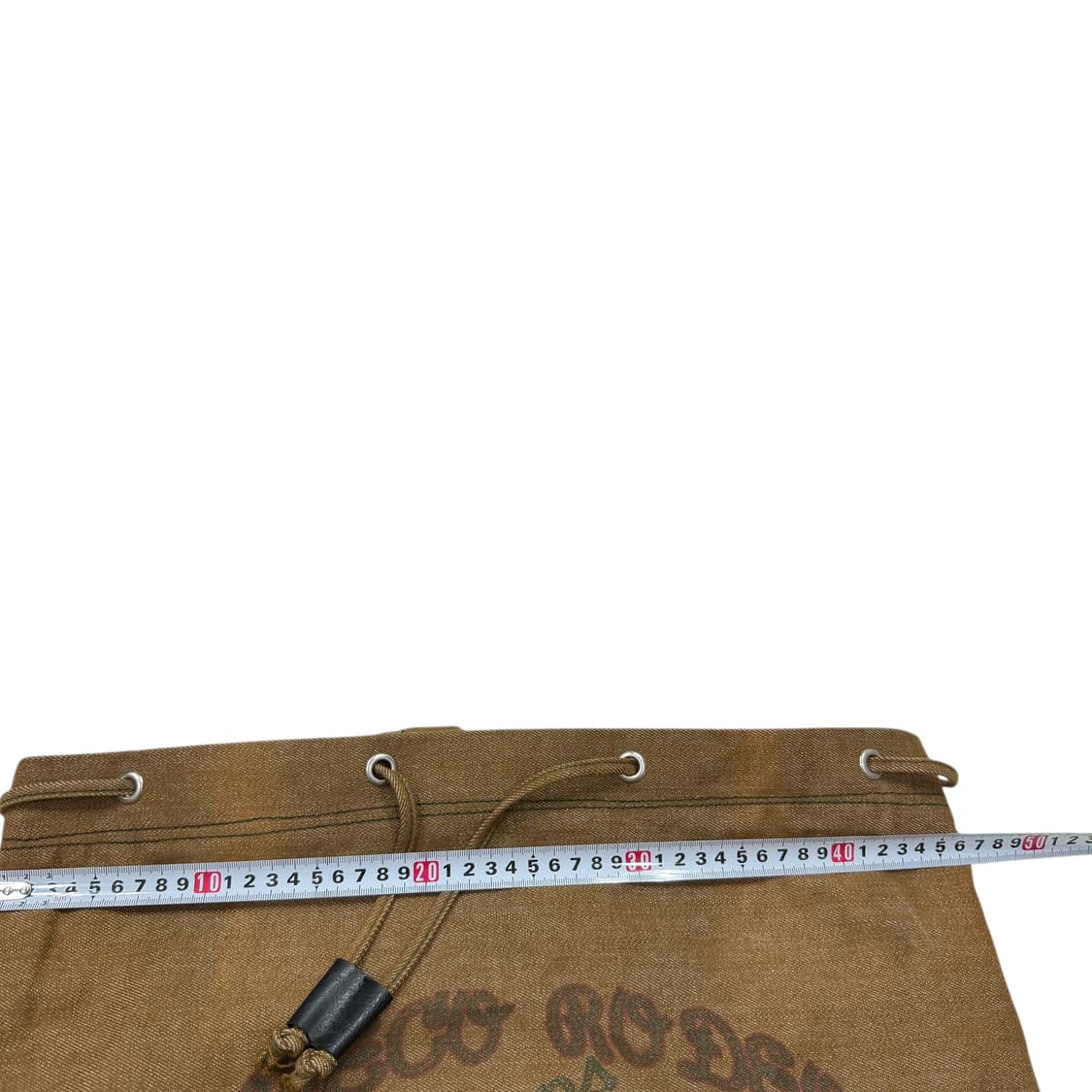 AMECO 아메코 USA 드로우 스트링 백팩 가방 브라운 상품이미지5