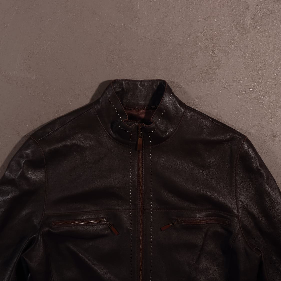 VINTAGE WESTERN LEATHER JACKET 상품이미지2