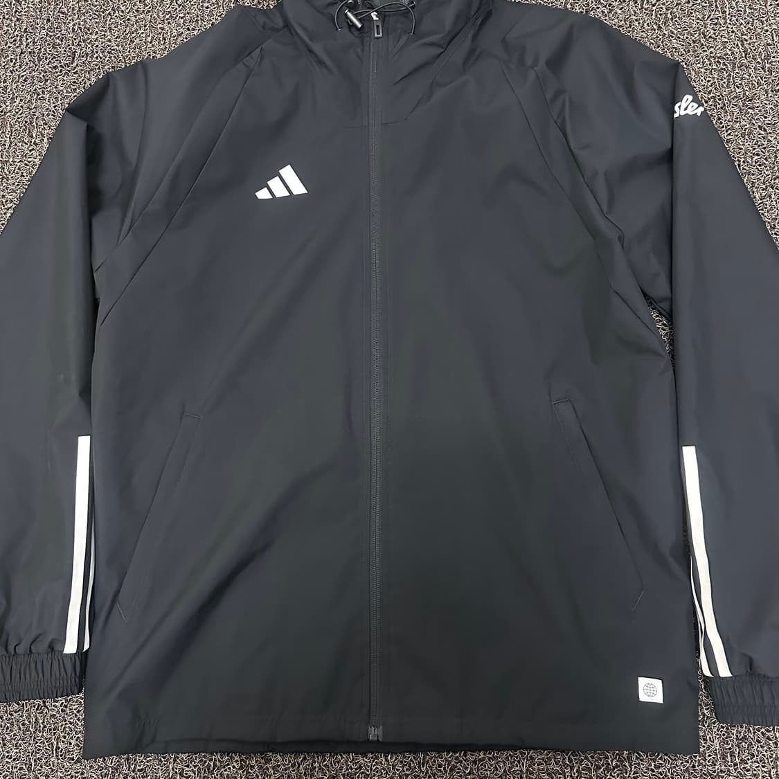 아디다스 바람막이 자켓 블랙 L 상품이미지3