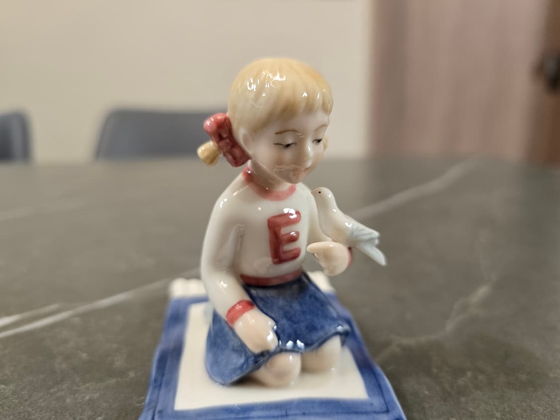 코펜하겐 소녀와 새 피겨린 상품이미지2