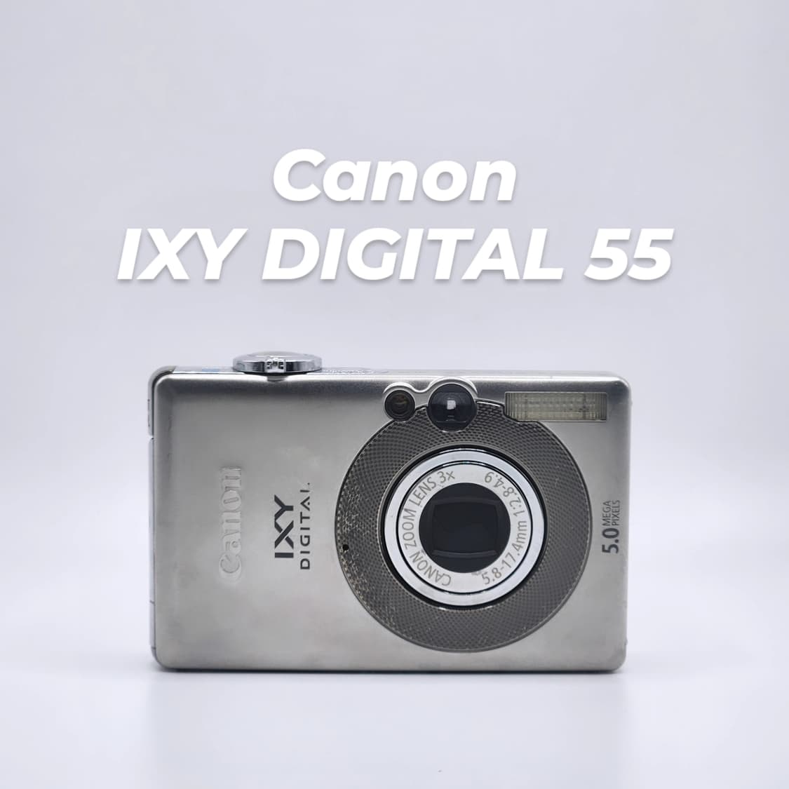 📸 [아이유 pick /한국어지원] 캐논 IXY 55 실버 판매합니다  상품이미지1