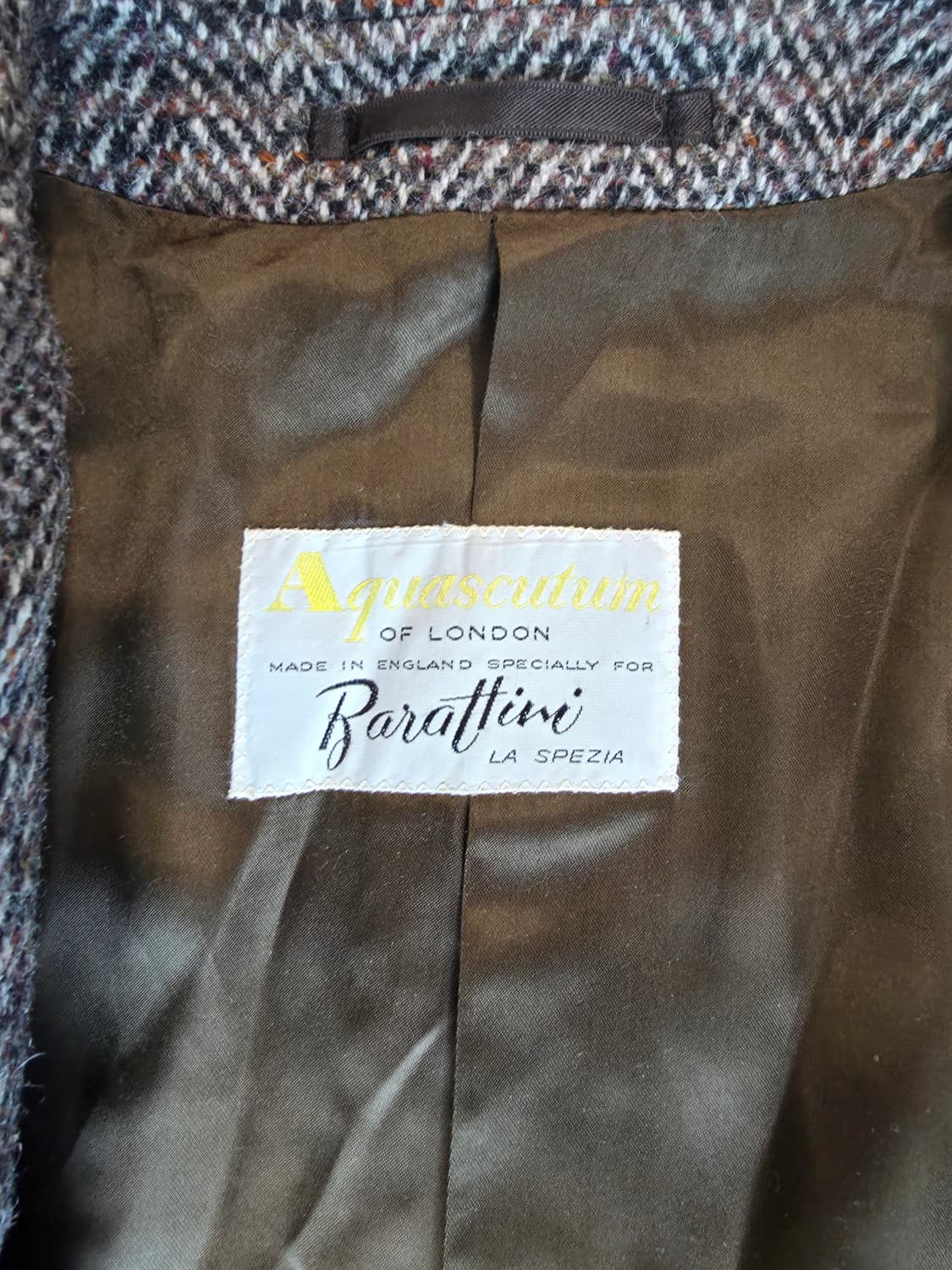 아쿠아스큐텀 스코티시 트위드 코트 상품이미지5