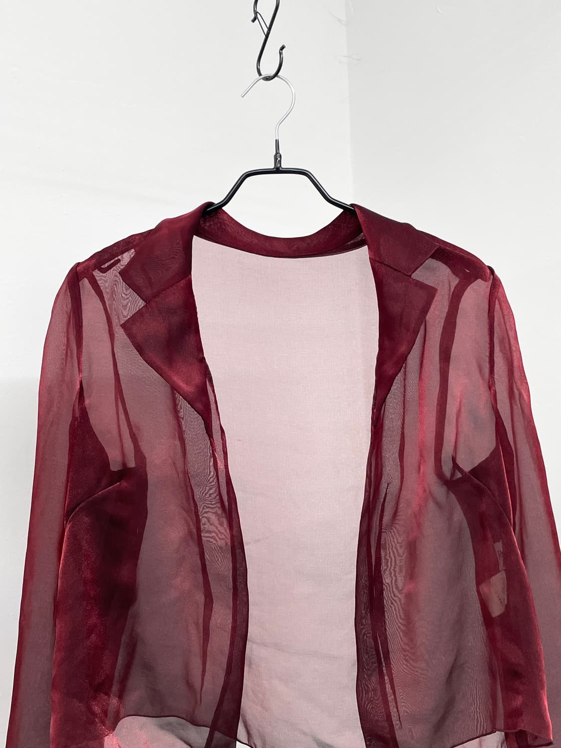 고딕 가넷 오간자 셔츠 상품이미지5