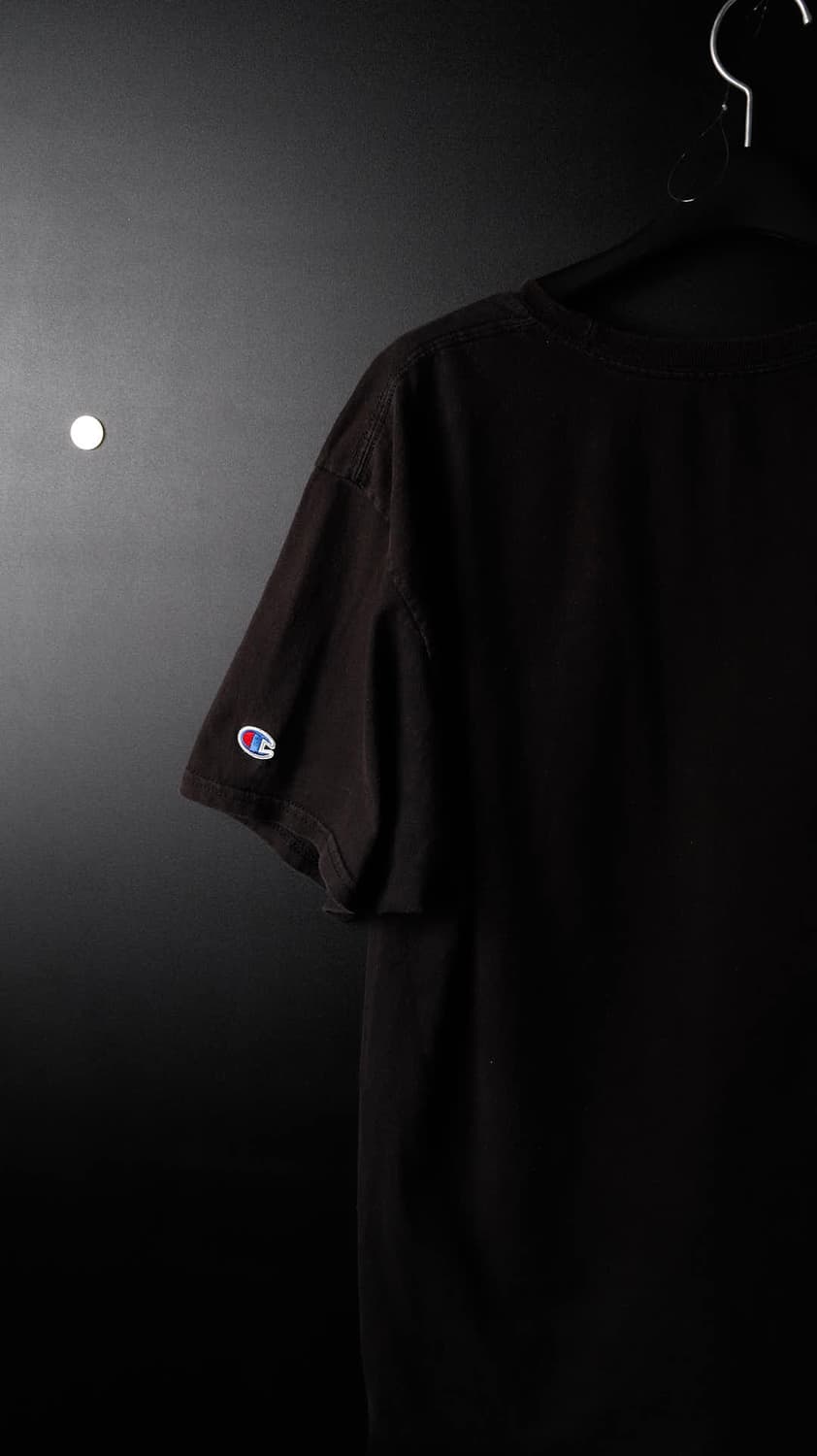 챔피온 블랙 무지티셔츠 상품이미지4