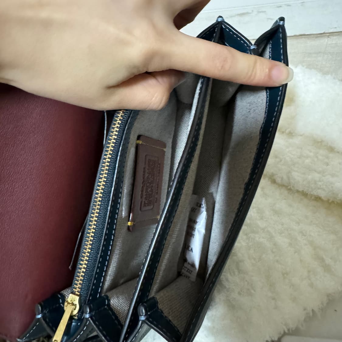 코치 아코디언 체인 미니백 상품이미지5