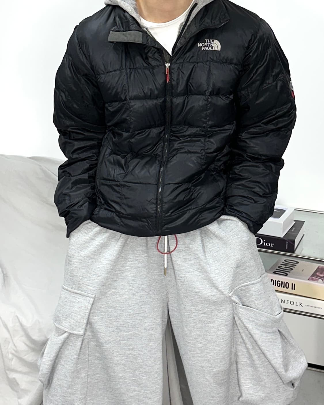 노스페이스 써밋시리즈 800 블랙 경량패딩 상품이미지1