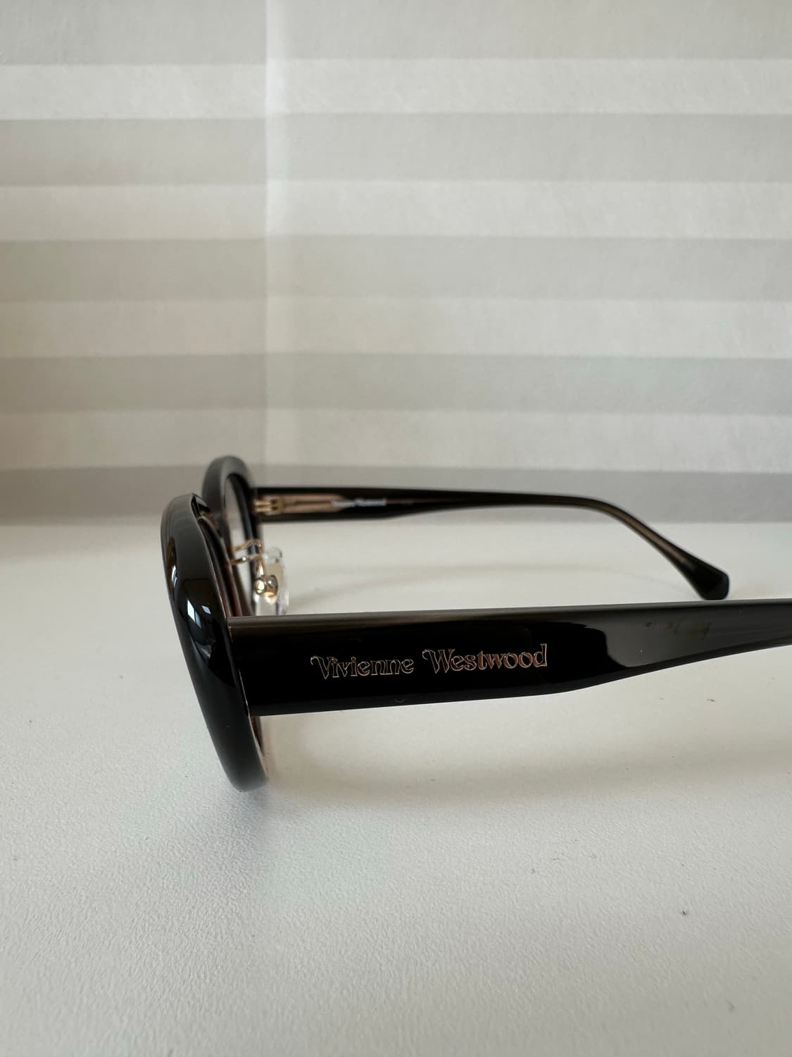 비비안웨스트우드 브라운 안경 상품이미지3