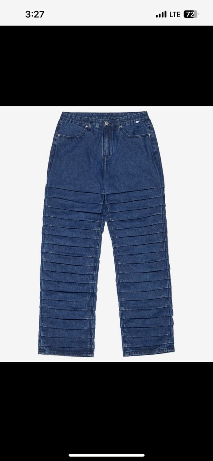 T.W DENIM PANTS - WASHED INDIGO 상품이미지1