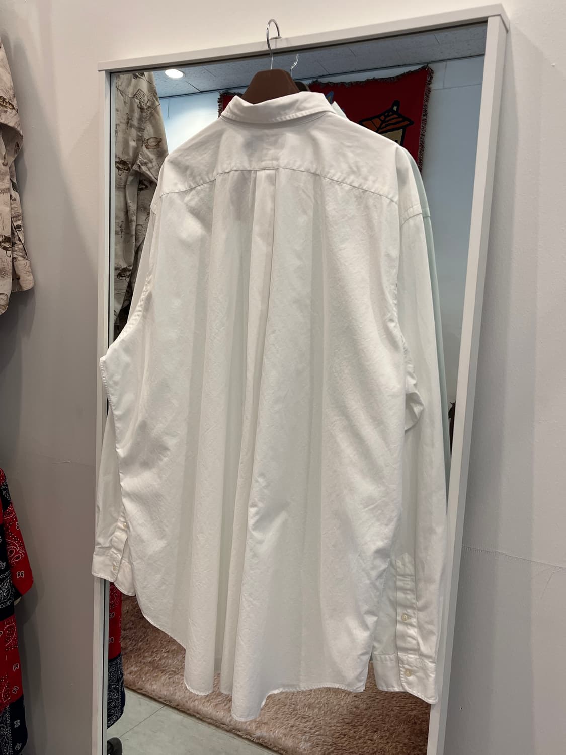 Polo RL 폴로 랄프로렌 CLASSIC FIT 화이트 셔츠 상품이미지5