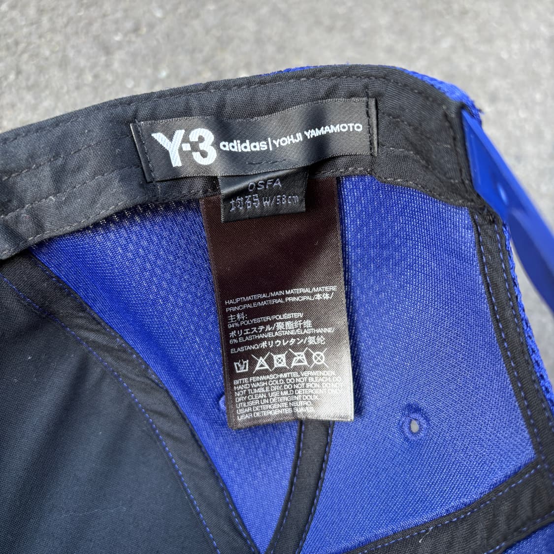 Y-3 요지야마모토 아디다스 와이쓰리 매쉬 볼캡 모자 상품이미지5