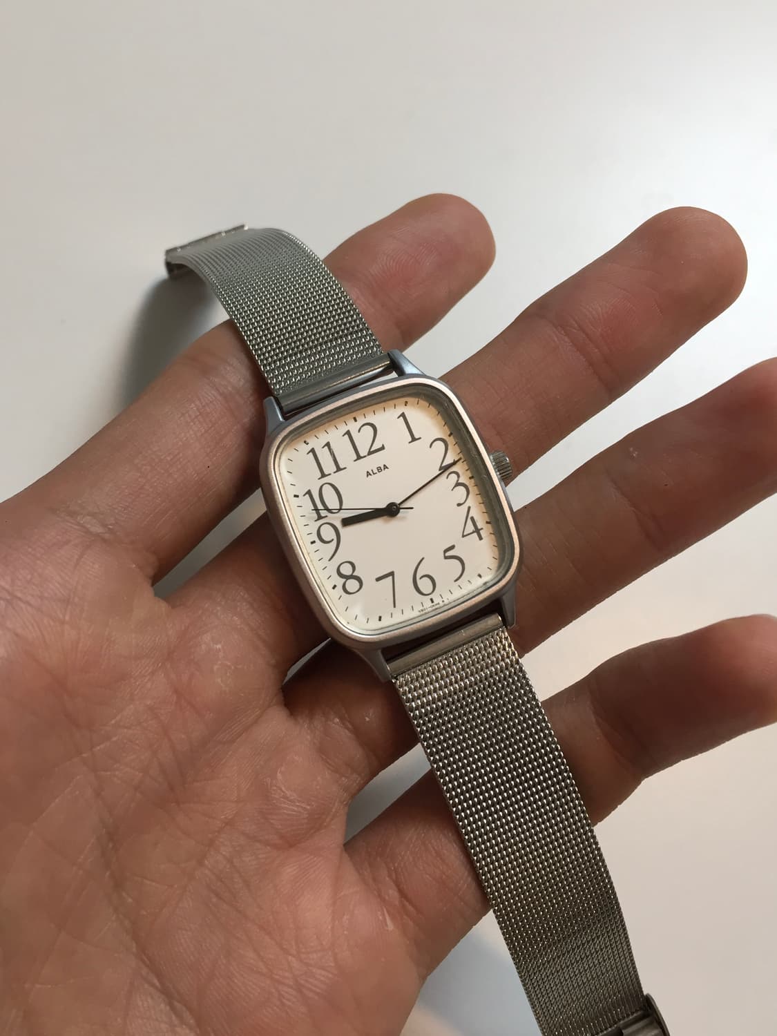 90s seiko alba square arabic index ver.2 상품이미지1