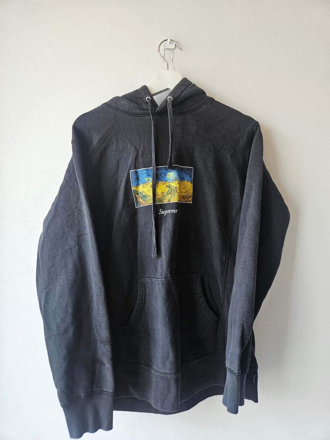 슈프림반고흐 후드티 블랙색상 상품이미지3