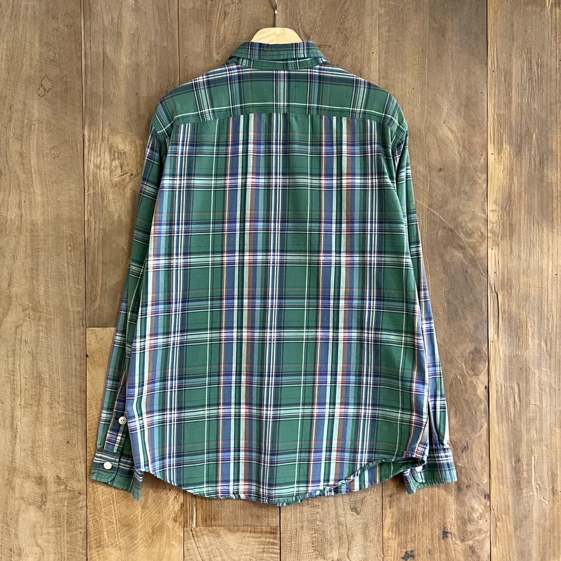 RALPH LAUREN 2 POCKET CHECK PLAID WORK SHIRT (100) 상품이미지3