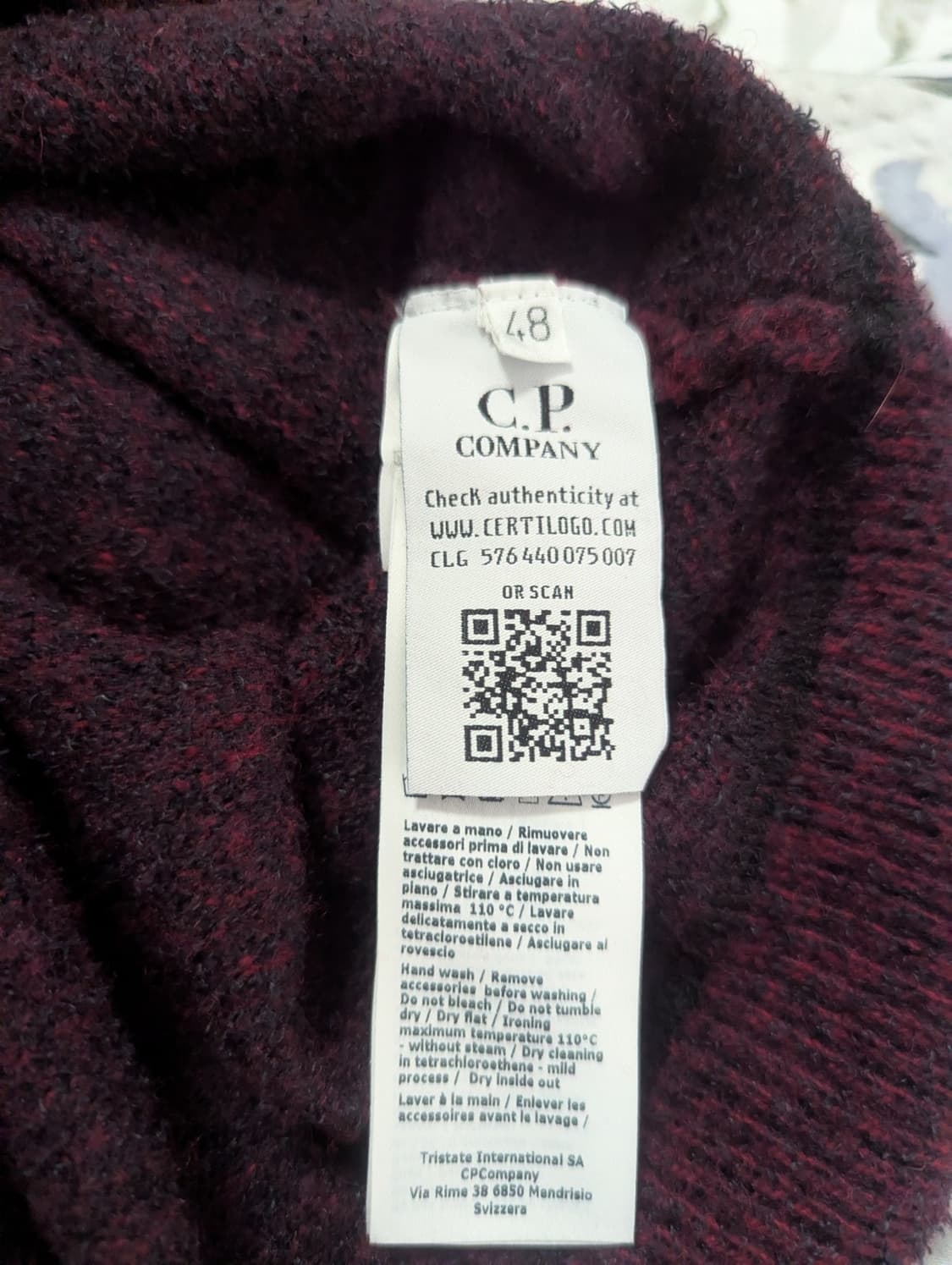 CP컴퍼니 플리스 니트 48 상품이미지4