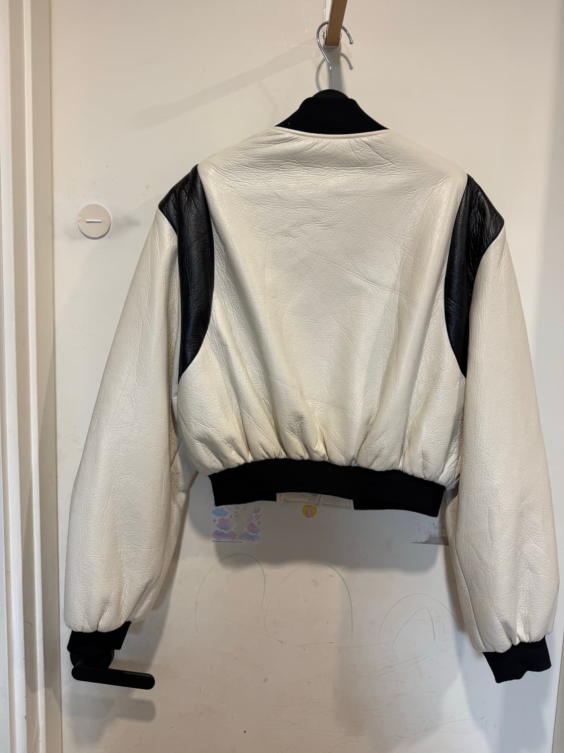 jull log 줄로그 레더 봄버 자켓 상품이미지6