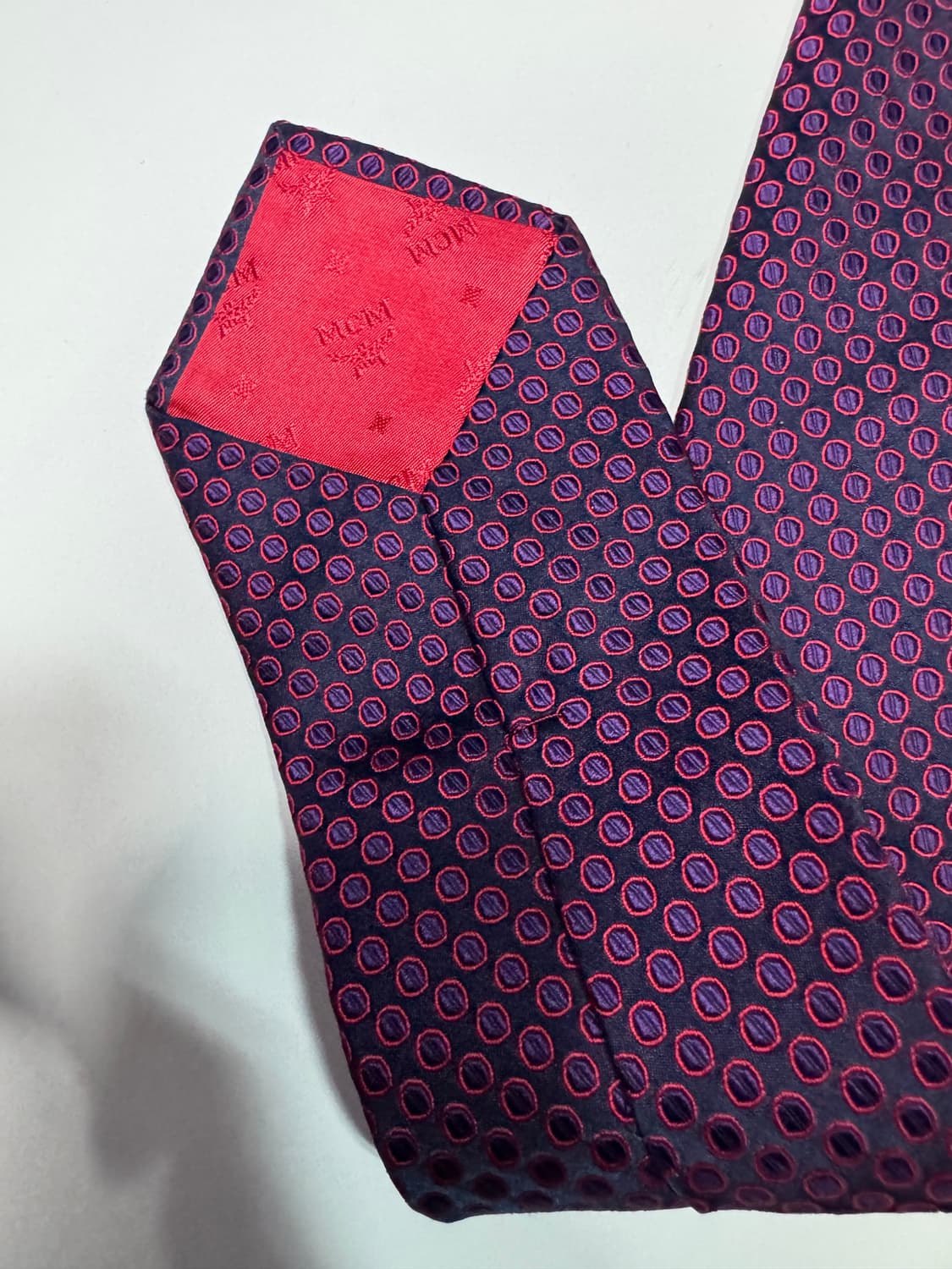 MCM 정품 패턴 넥타이 상품이미지4