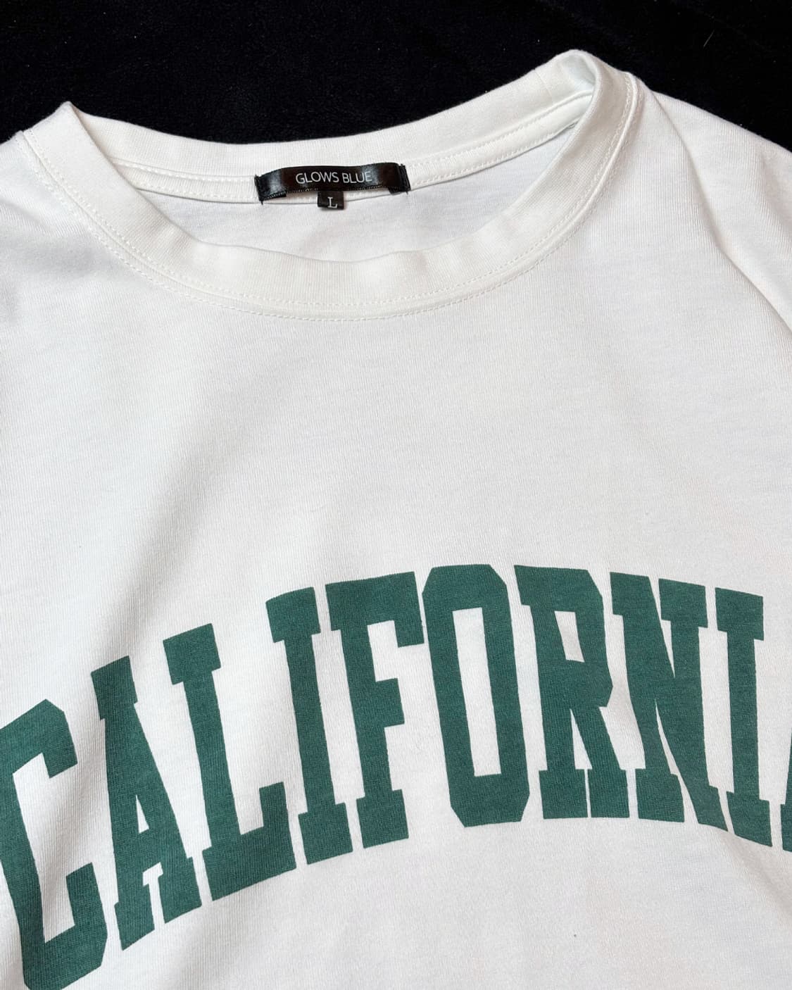 일본빈티지 GLOWS BLUE 긴팔티 상품이미지2