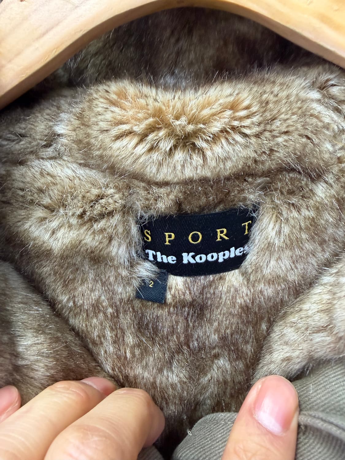 정품) 더쿠플스 한섬 여성 퍼자켓 2 상품이미지7