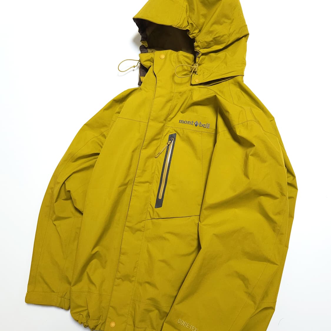 몽벨 고프코어 고어텍스 바람막이 자켓 머스타드 상품이미지2