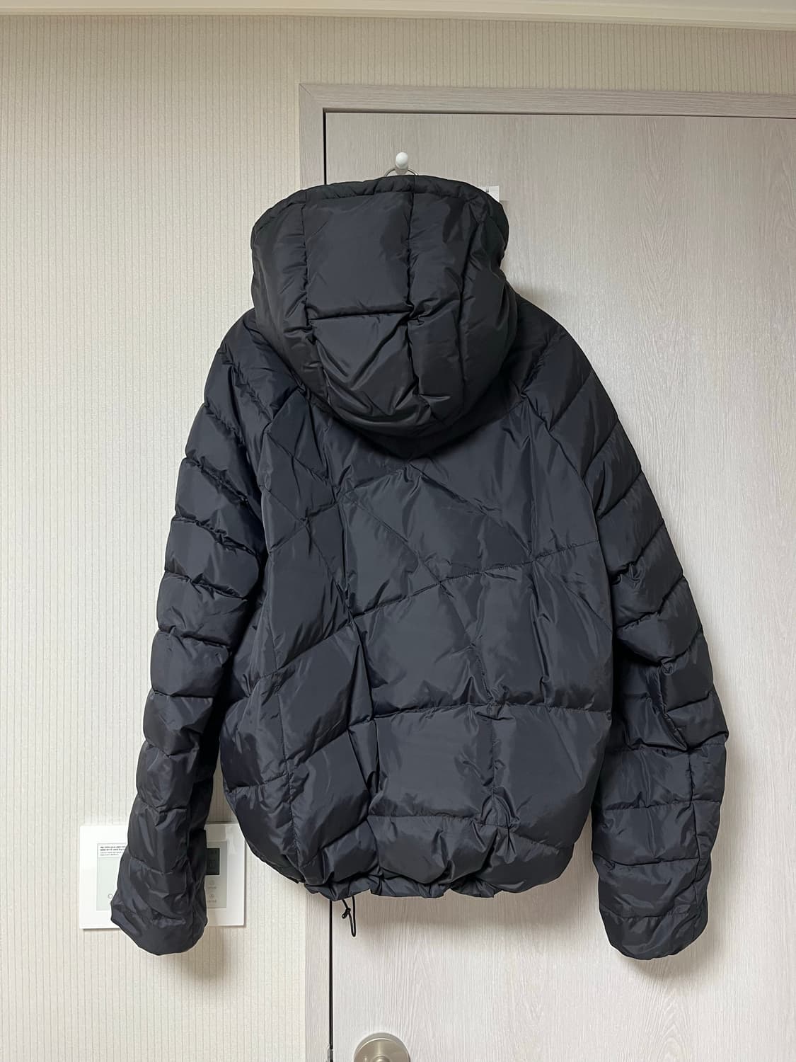 [4/L]Web Goose Down Puffer Black 상품이미지3