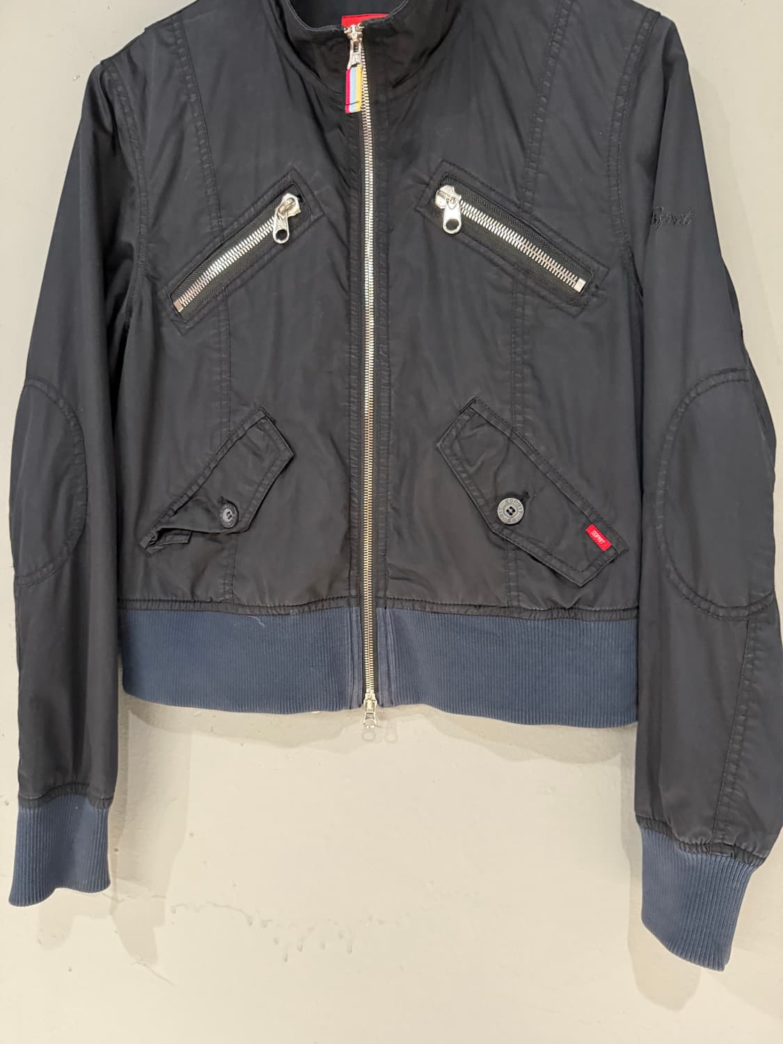 zipper pocket detail high-neck jk 상품이미지9