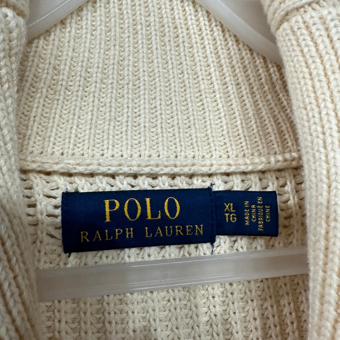 폴로랄프로렌 숄카라 가디건 XL 상품이미지4