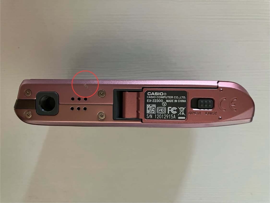 카시오 엑슬림 z2300 핑크 상품이미지8