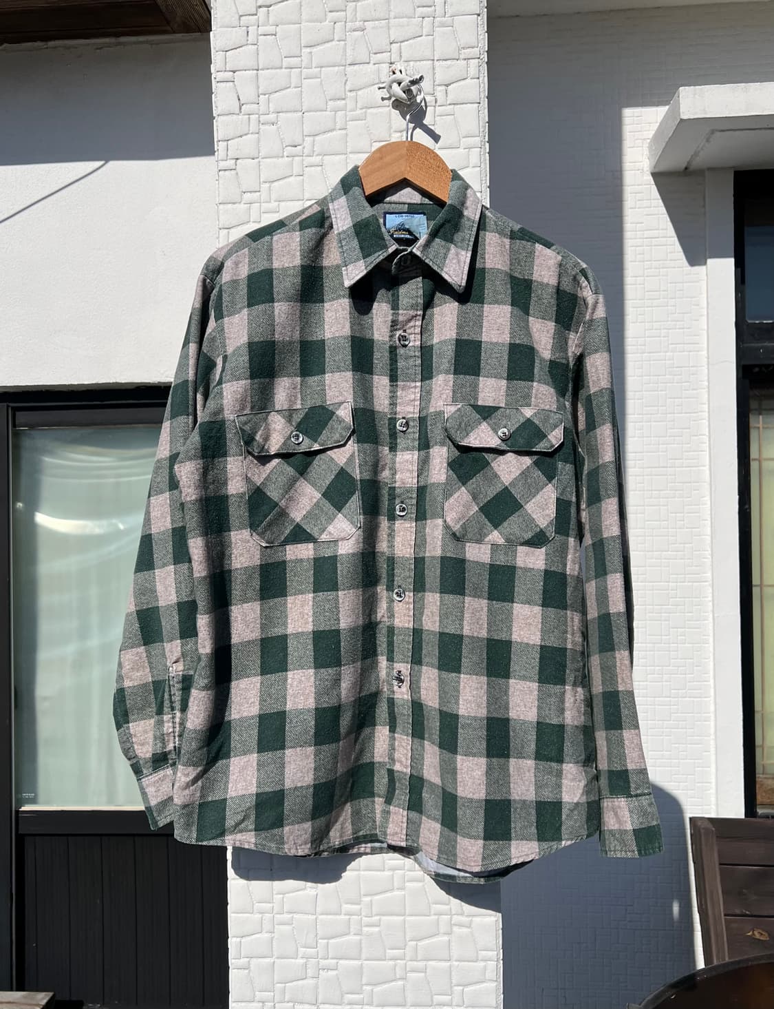 80s USA Fieldmaster 빈티지 체크남방 상품이미지1