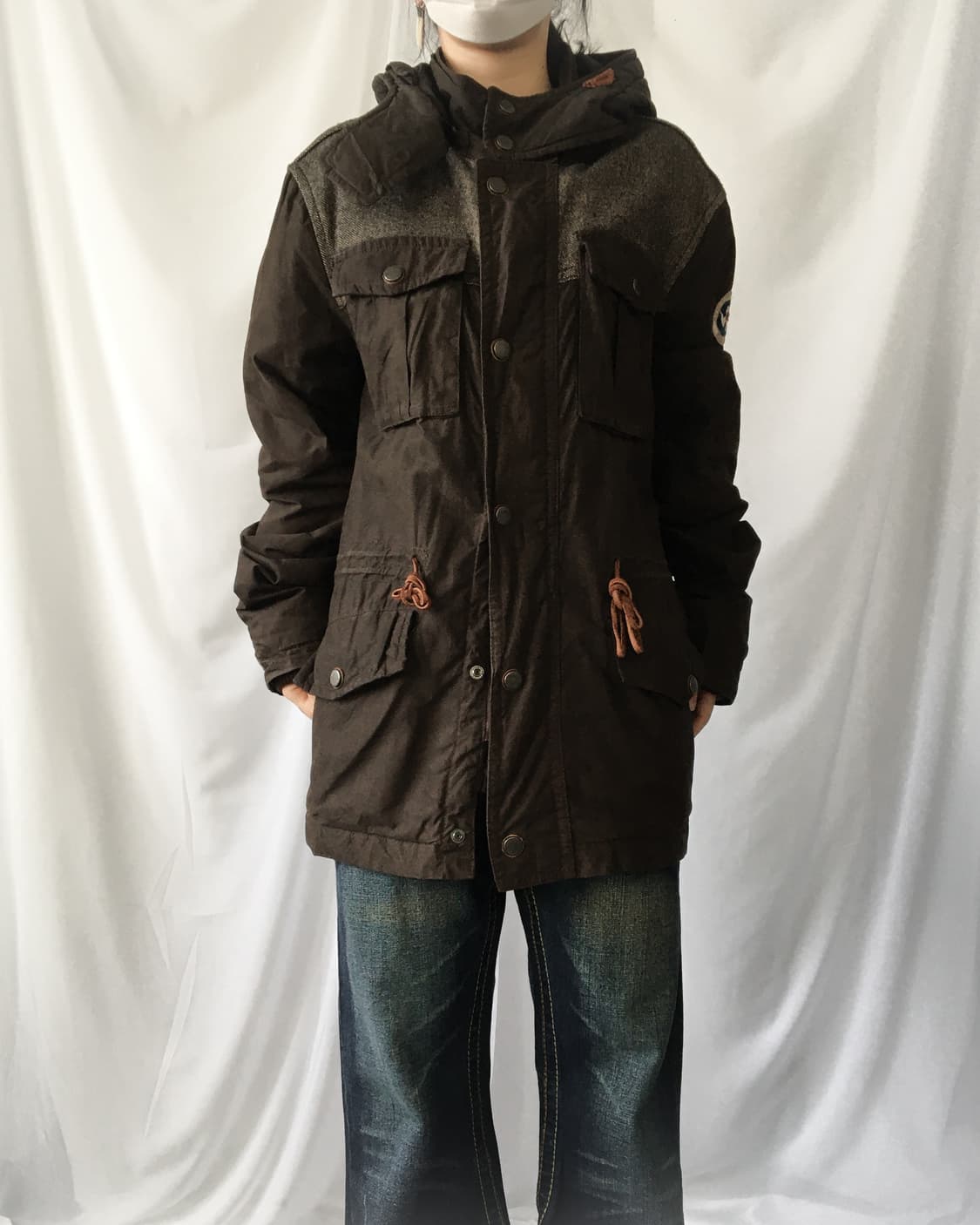 High neck hood jacket 상품이미지6