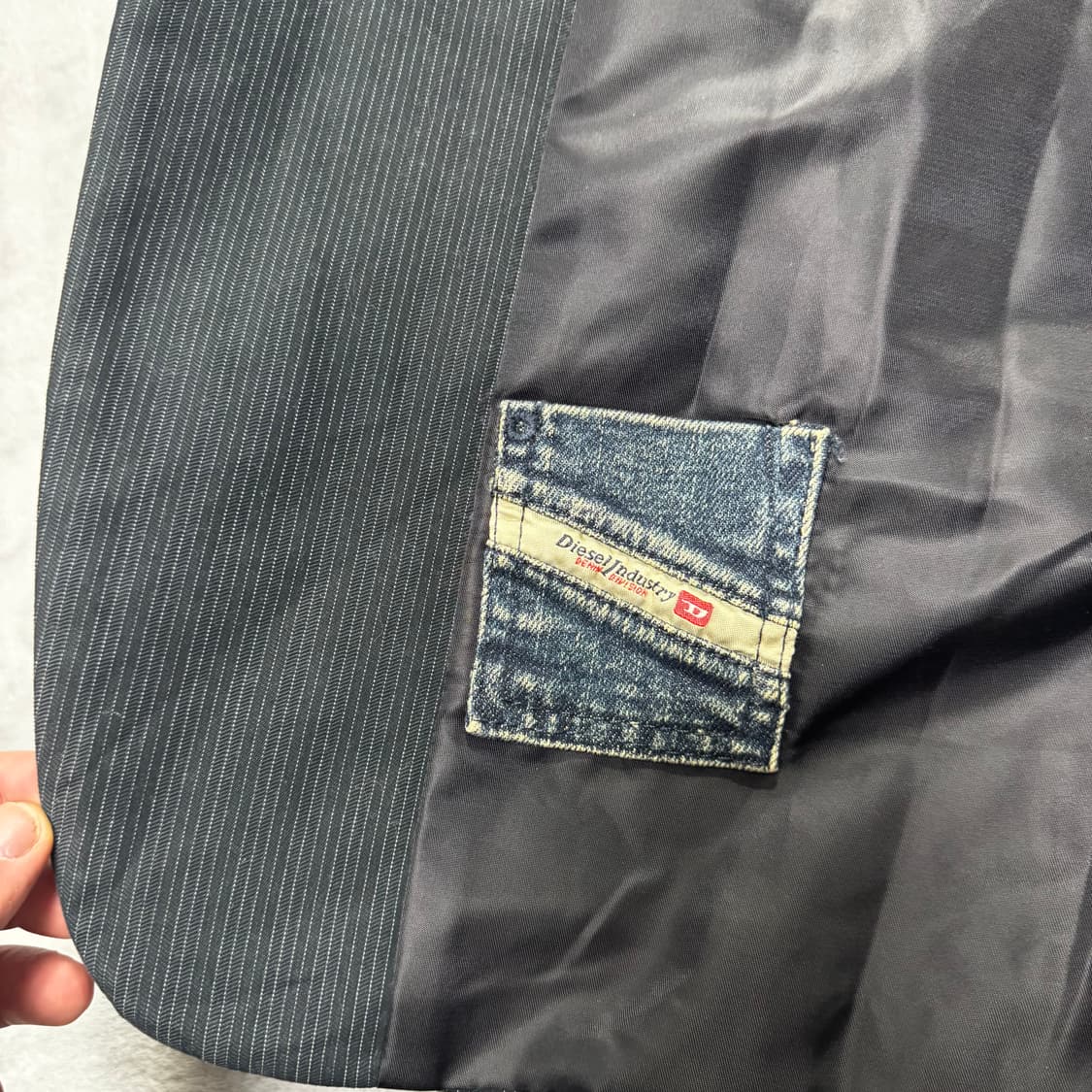 DIESEL Japan 데님 카라 스프라이트 블레이저  상품이미지7