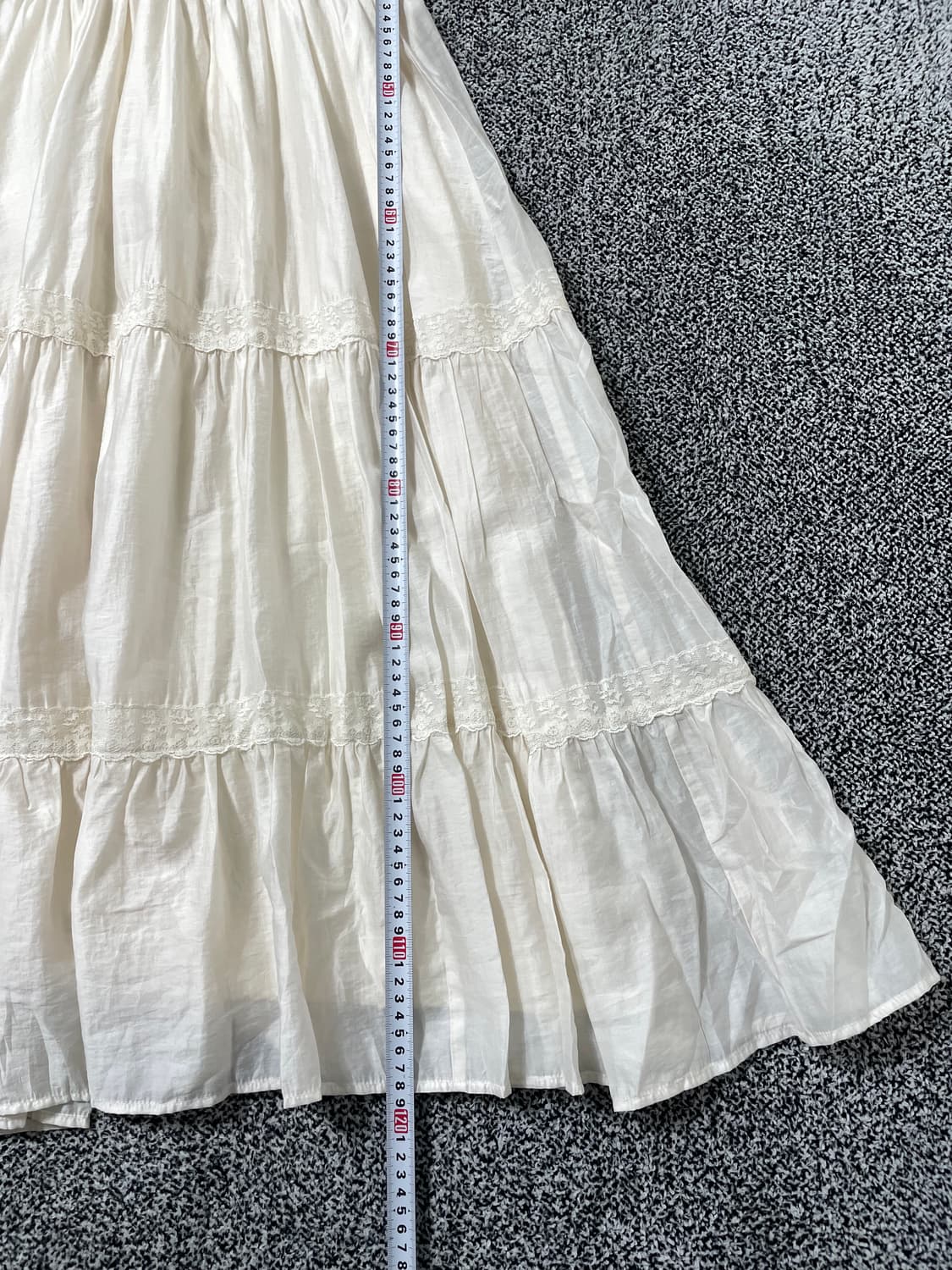 vinteちきゅ. 일본빈티지 Treat Ürself 민소매 레이스 원피스 상품이미지8