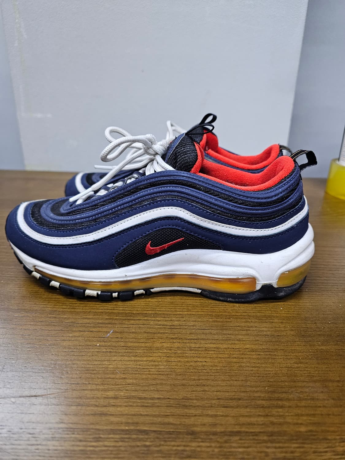 나이키 에어맥스97 미드나잇 네이비 하바네로 상품이미지4