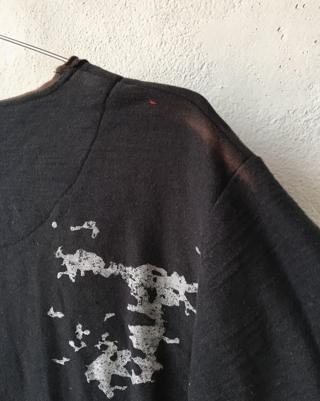 Lettering printing lace up t shirt 상품이미지6