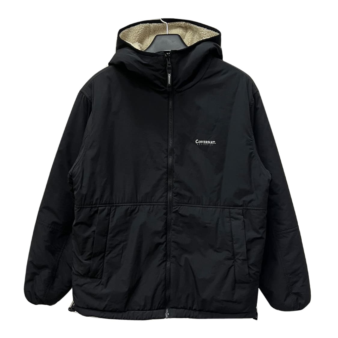 커버낫 리버시블 백로고 플리스 점퍼 자켓 L 상품이미지2