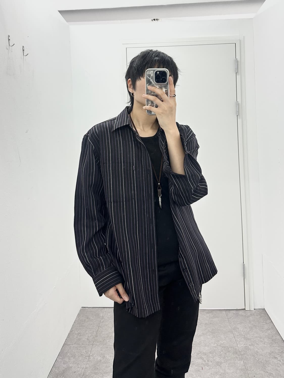 NONE vintage stripe shirts 상품이미지1
