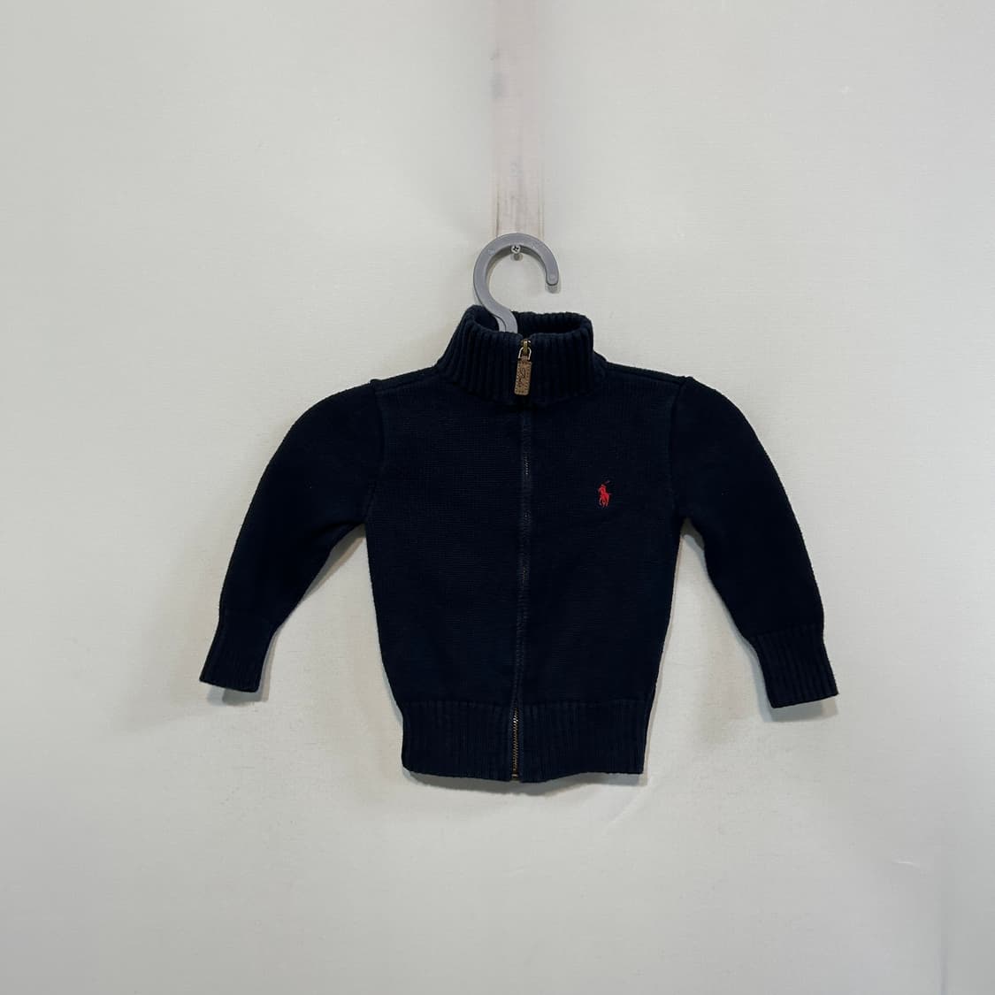 폴로 랄프로렌 키즈 니트 집업 2T 상품이미지1