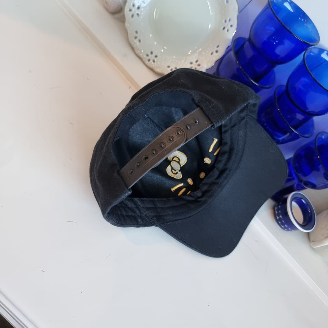 산리오 헬로키티(헬로키티) 레오파드 볼캡 모자 상품이미지3