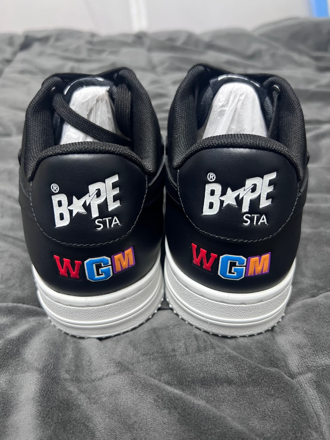 Bape 스타 샤크 m2 블랙 260 상품이미지3